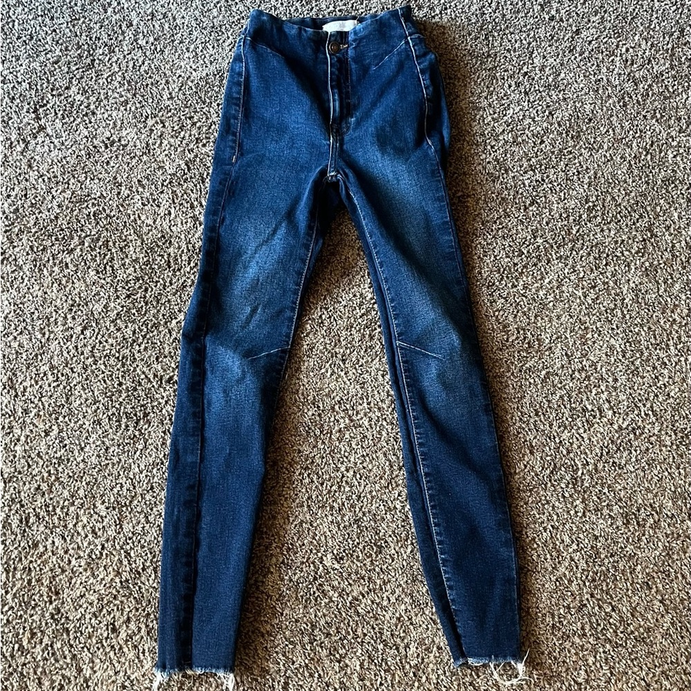 Women's Blue Skinny Jeans